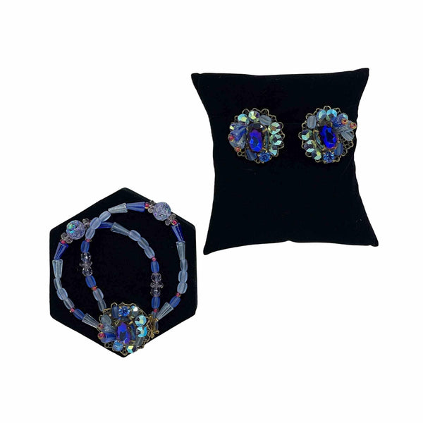 Set of Earrings and bracelet - The Carriage House Interiors