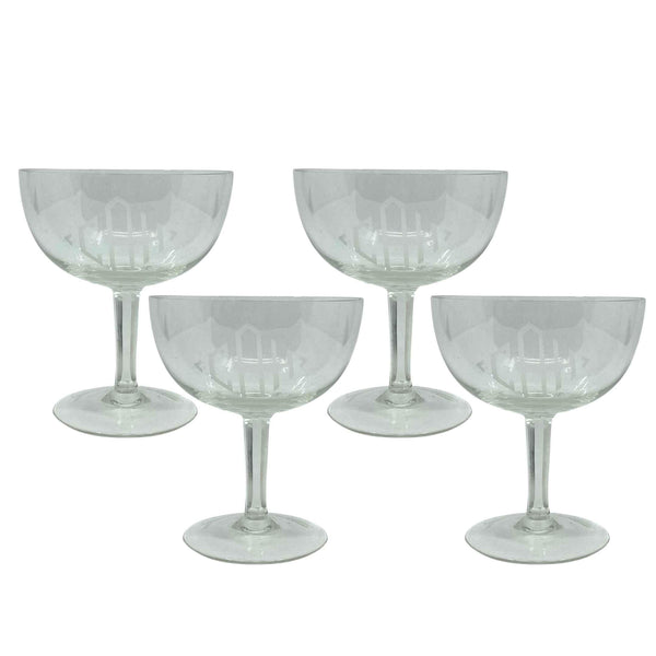 Champagne Coupe Glasses - The Carriage House Interiors