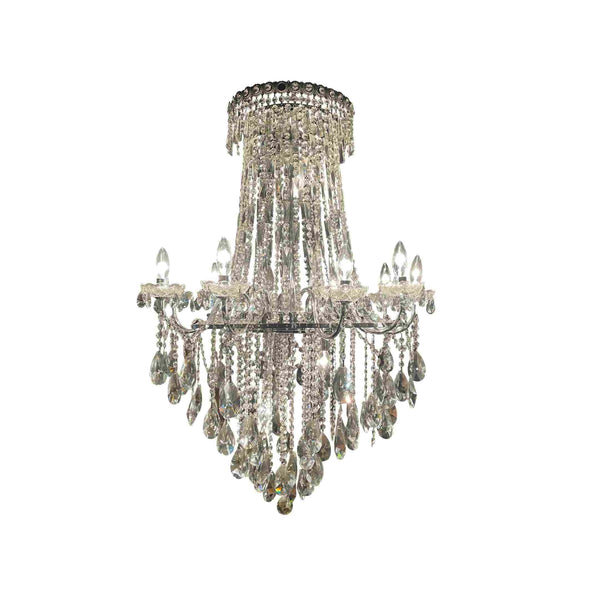 Crystal Chandelier - The Carriage House Interiors