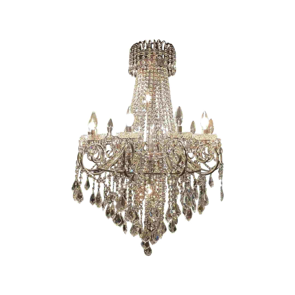 Empire Style Chandelier - The Carriage House Interiors