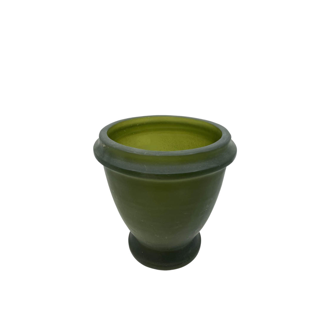 green resin Martha Sturdy vase