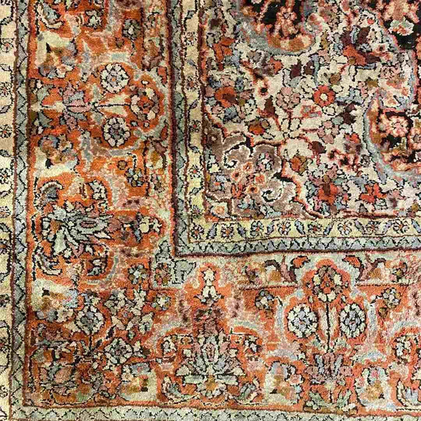 Silk Tabriz Carpet - The Carriage House Interiors