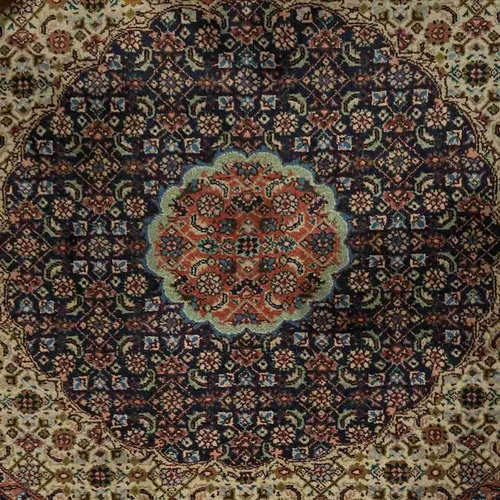 Round Silk Carpet - The Carriage House Interiors