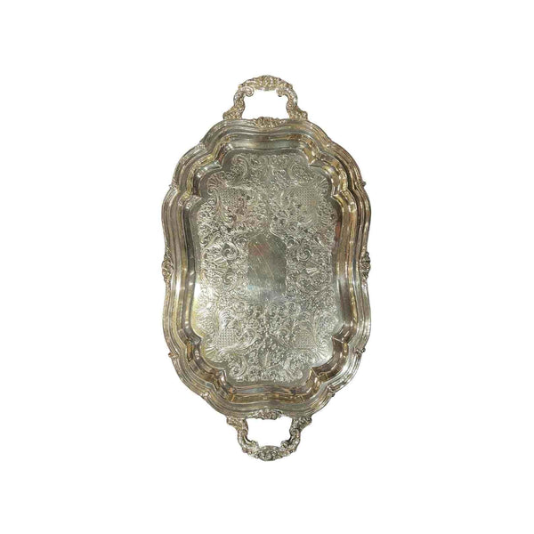 Silver Tray - The Carriage House Interiors
