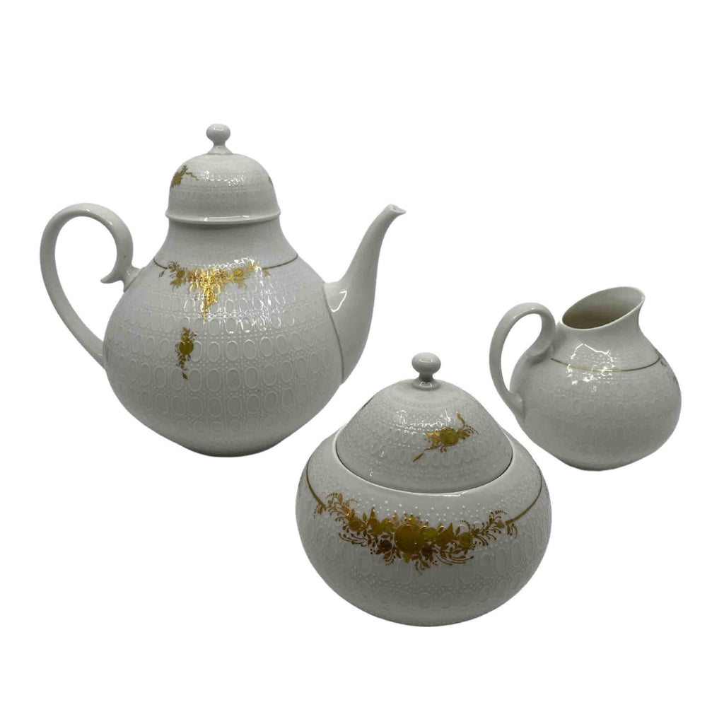 Porcelain Tea Set - The Carriage House Interiors